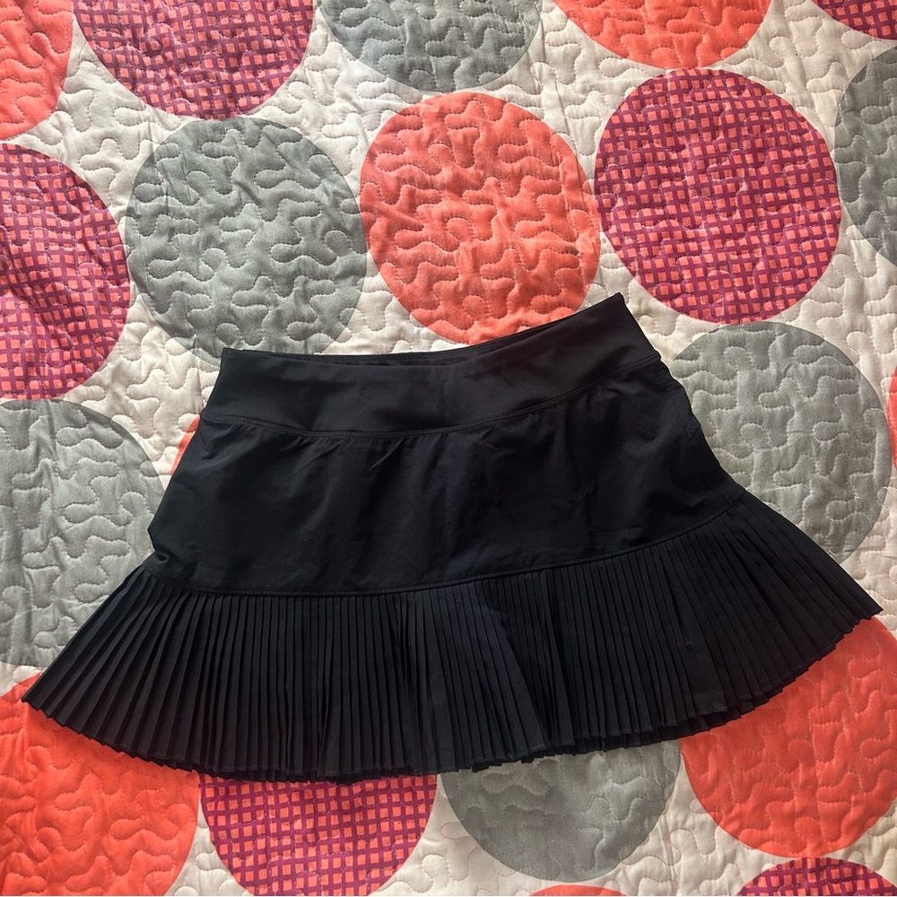 Mondetta Black Pleated Tennis Skort